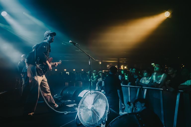 The Rubens performing live at The Gov in Adelaide